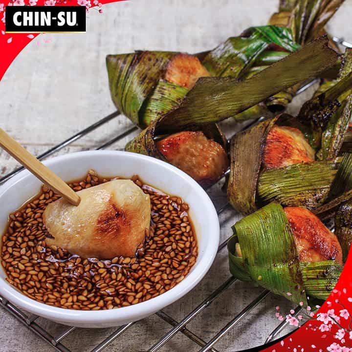 gà cuộn lá dừa hoàn chỉnh