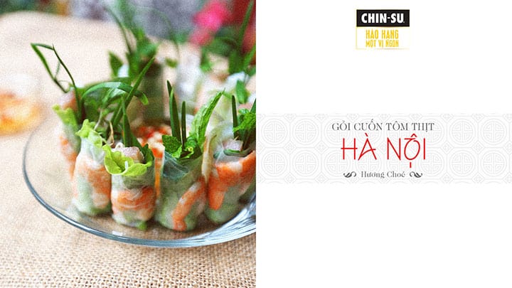 món gỏi cuốn hà nội