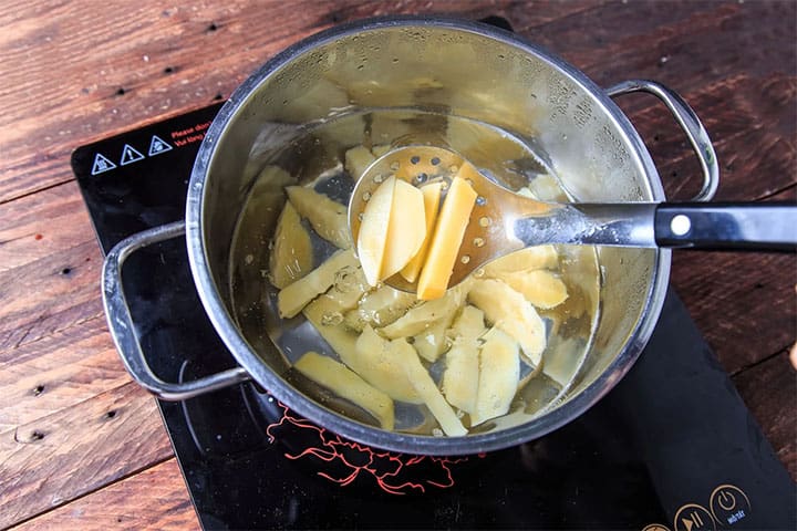 khoai tây chiên cách làm