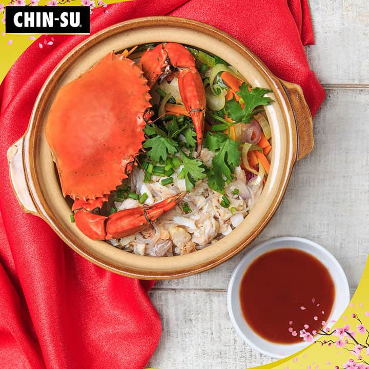 miến xào cua ngũ sắc ngon