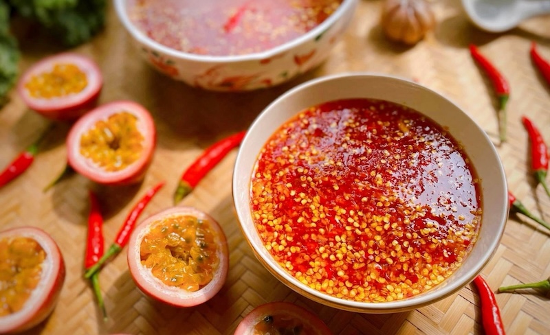 cách pha nước mắm chấm ốc