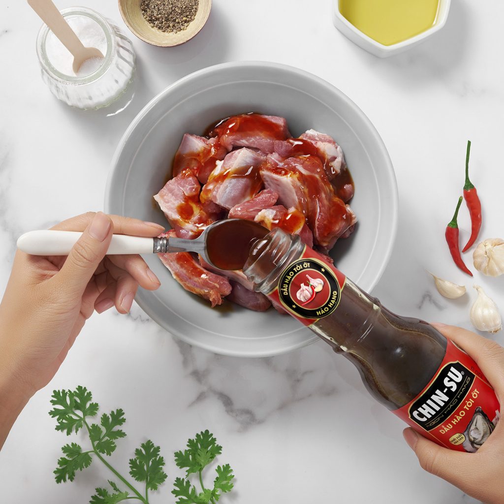 cách làm sườn ram đậu nành nhật