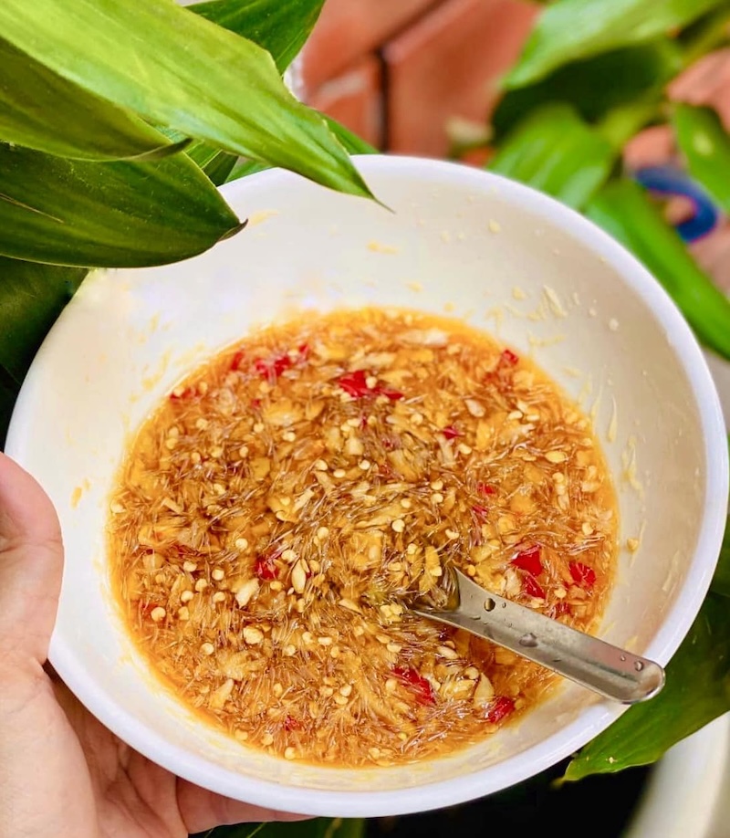 tỷ lệ pha nước mắm gừng