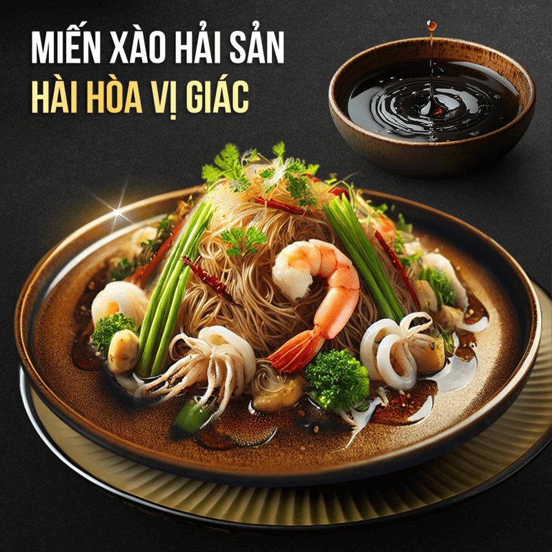 Miến xào hải sản