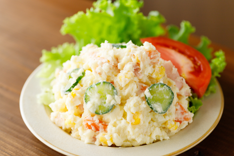 cách làm salad trộn mayonnaise đơn giản