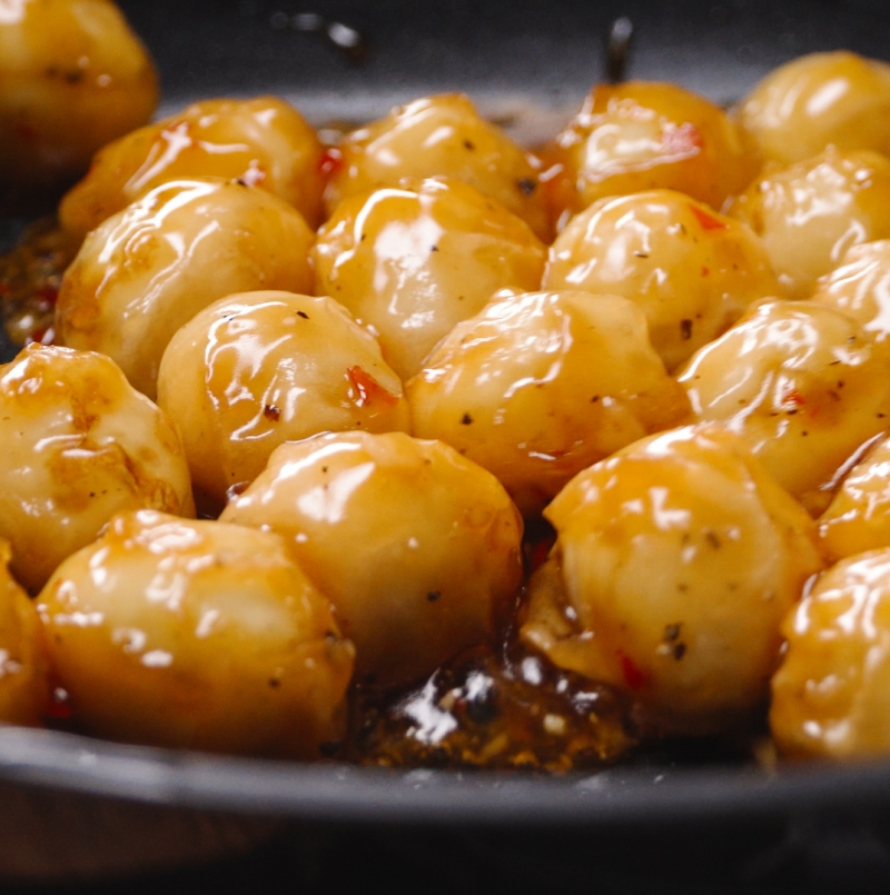 trứng cút kho nước tương