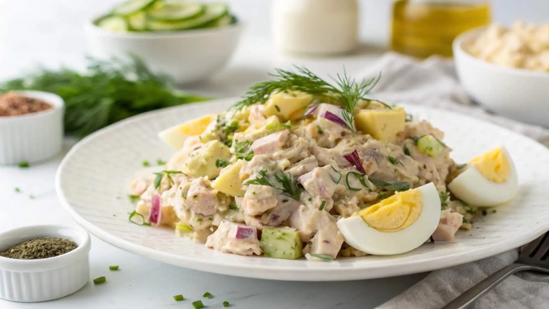 cá ngừ xốt mayonnaise