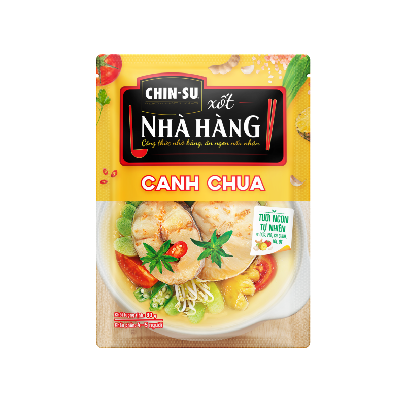 CHIN-SU Xốt Nhà Hàng Canh Chua (80g)