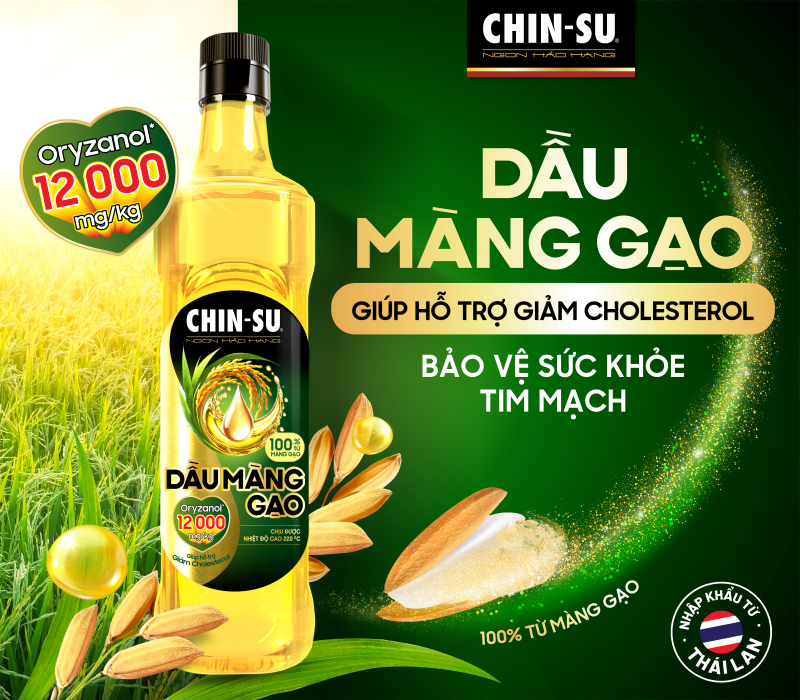 Dầu màng gạo CHIN-SU (750ml)