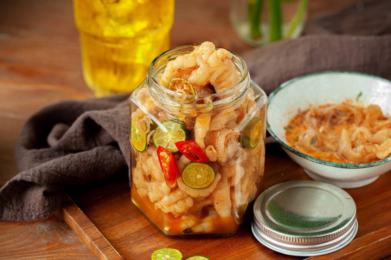 cách làm chân gà sả tắc