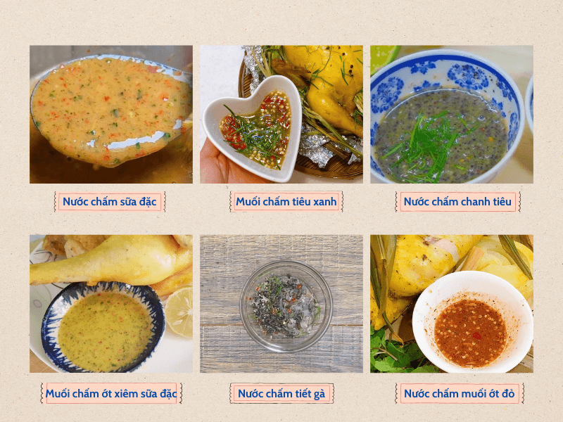 cách làm nước chấm gà