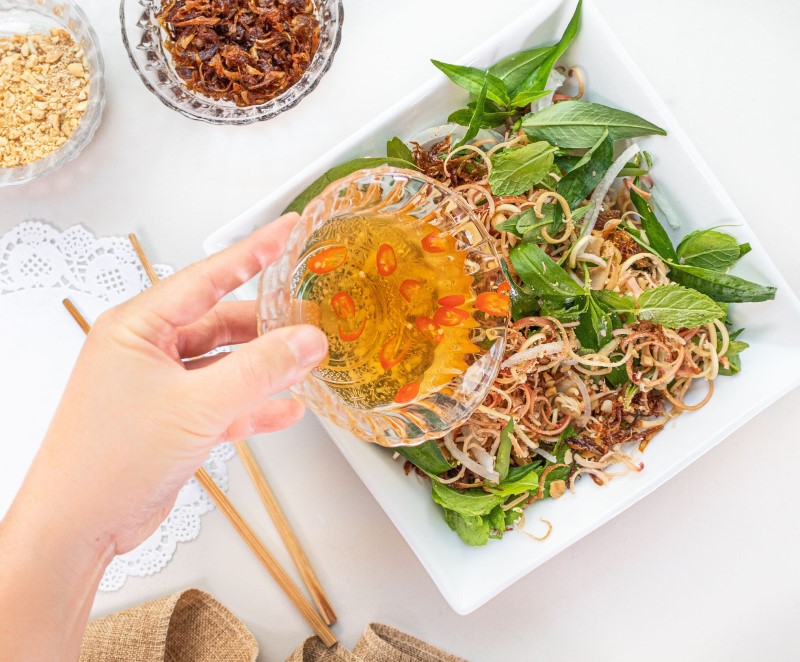cách làm nước mắm trôn gỏi