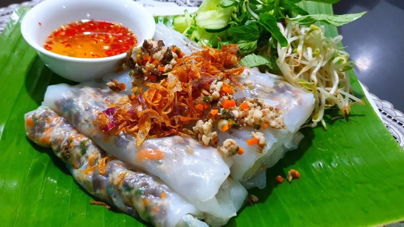 pha nước chấm bánh cuốn