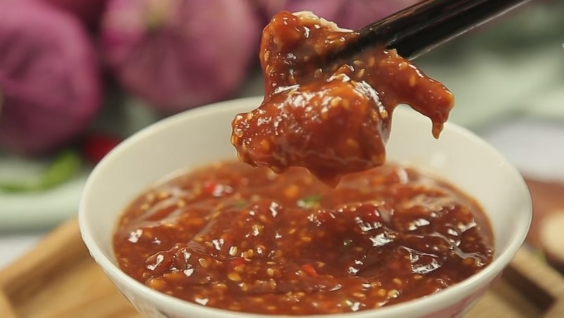 cách pha nước chấm thịt nướng bằng tương ớt