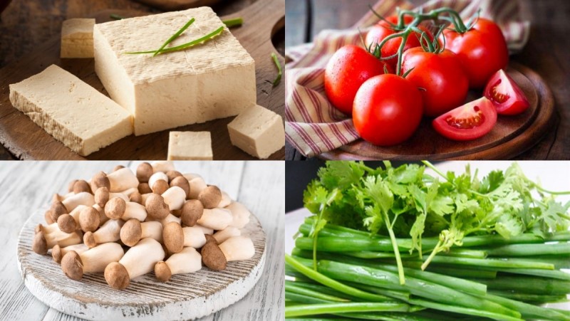 đậu hũ sốt cà chua