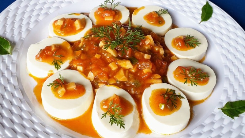 đậu hũ sốt cà chua