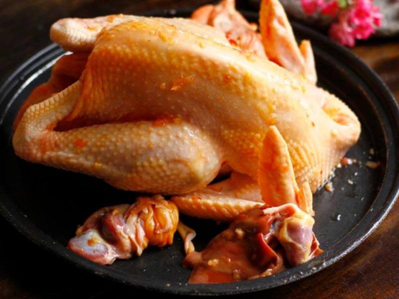 cách làm gà hấp nước mắm nhĩ