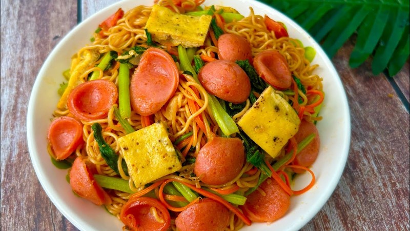 mì trộn tương ớt