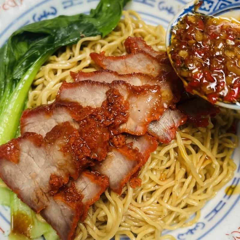 mì trộn tương ớt