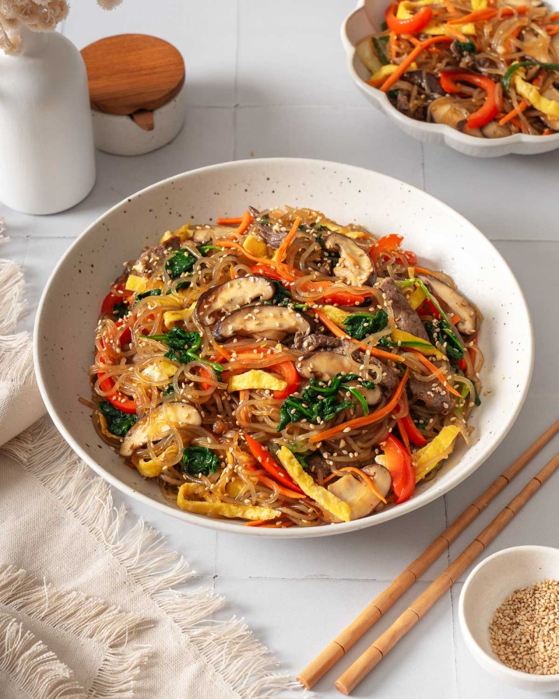 miến trộn hàn quốc