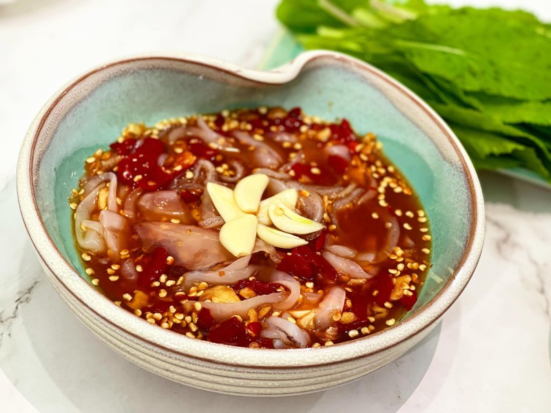 mực ngâm mắm nhỉ