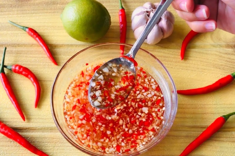 cách pha nước chấm bánh bột lọc