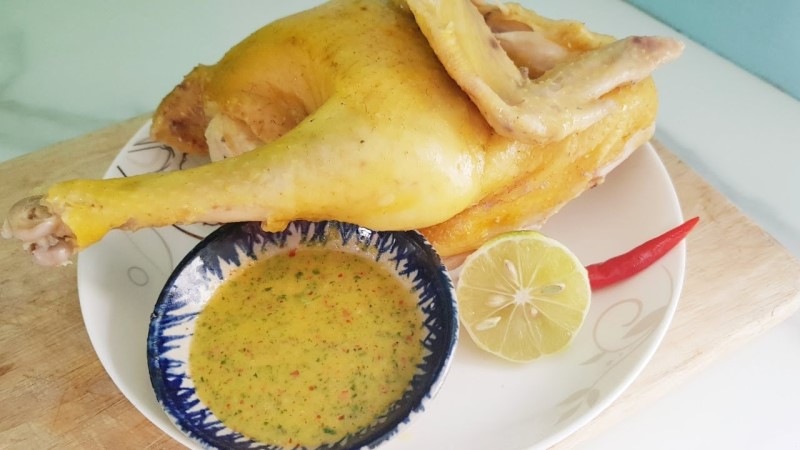 cách làm muối chấm gà