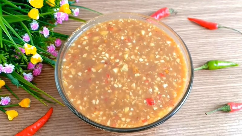 cách làm nước mắm chấm thịt luộc