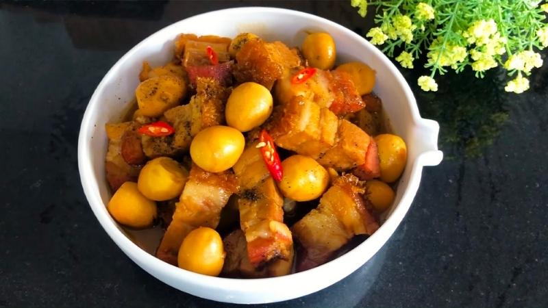 cách làm thịt kho trứng