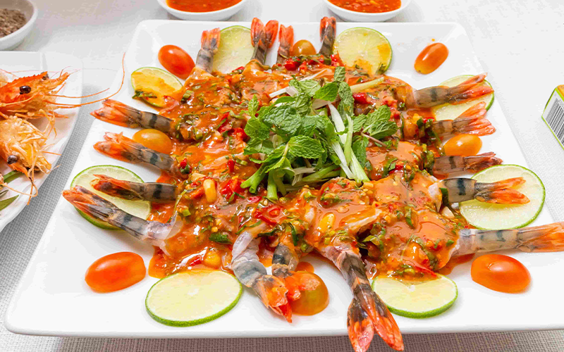 cách làm tôm mắm nhĩ