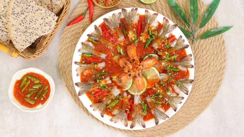 cách làm tôm mắm nhĩ