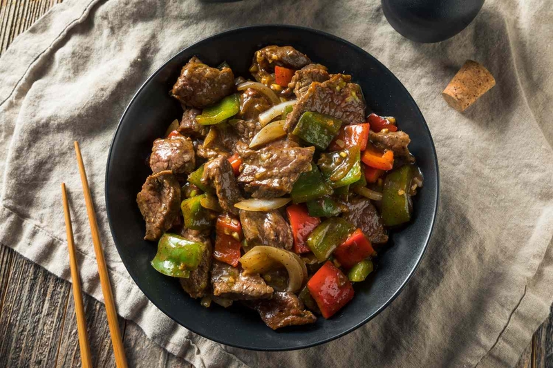cách làm bò sôt tiêu đen