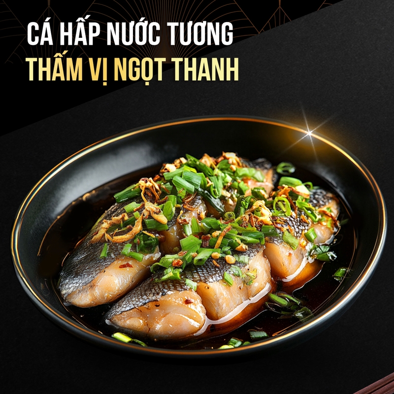 cá diêu hông hấp xì dầu