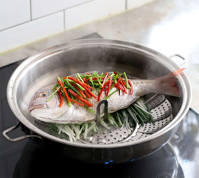 cá diêu hông hấp xì dầu