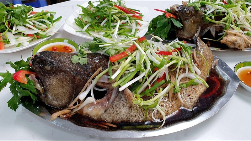 cá diêu hông hấp xì dầu