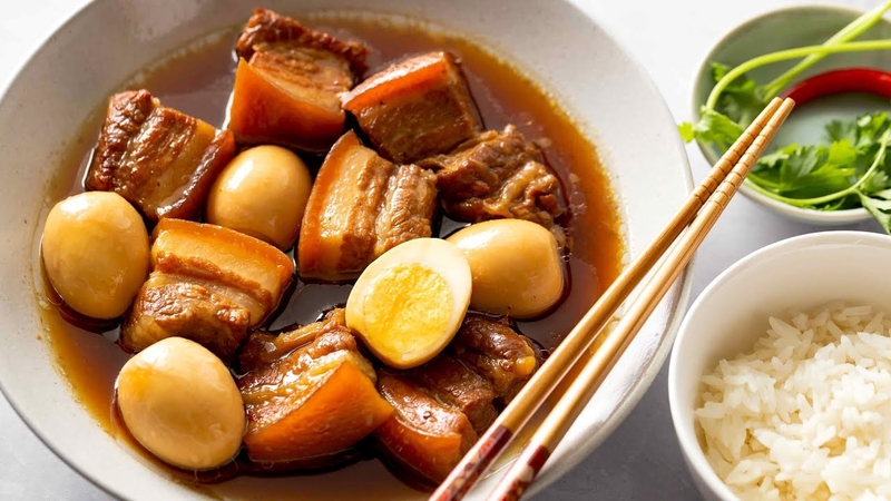 cách nấu thịt kho tàu không cần nước dừa