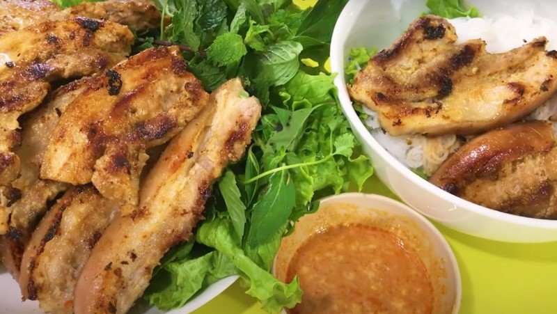 gia vị chấm thịt nướng