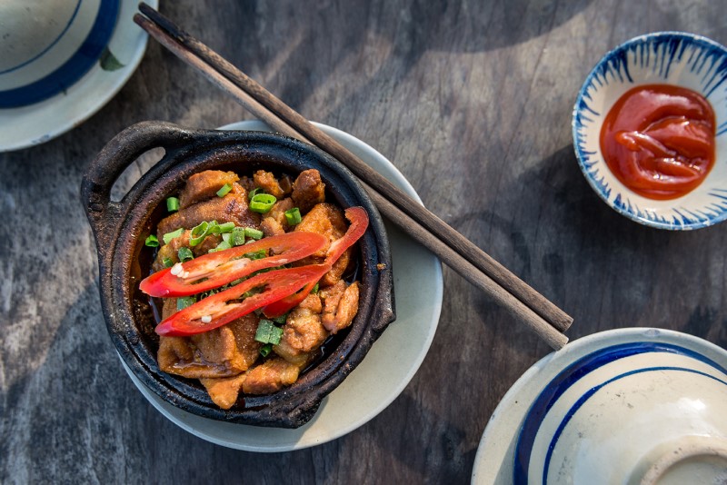 cách làm thịt kho tiêu