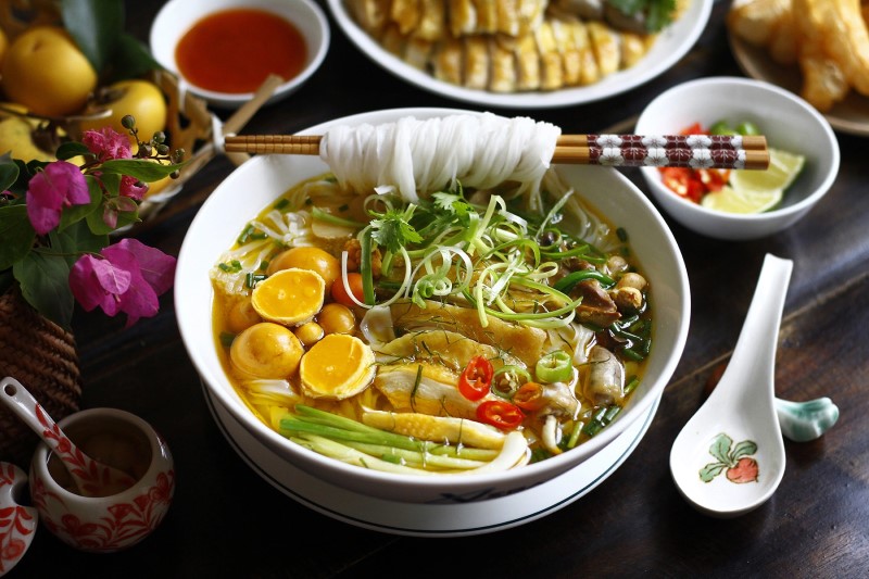 cách nấu phở gà