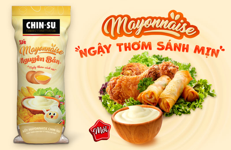 tôm lăn bột sốt mayonnaise