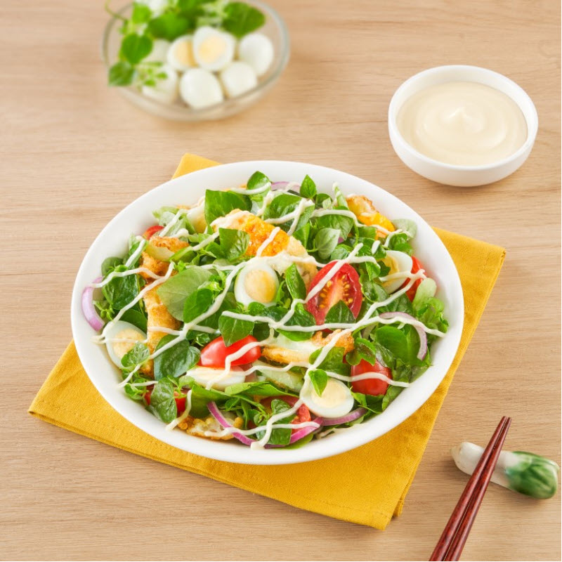 món ăn với mayonnaise