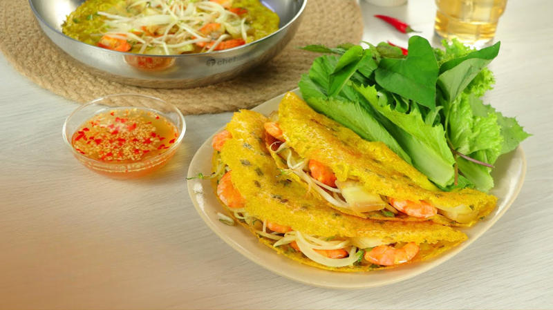 nước mắm ăn bánh xèo