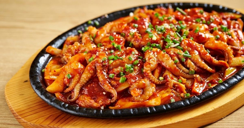 cách làm món bạch tuộc xào cay