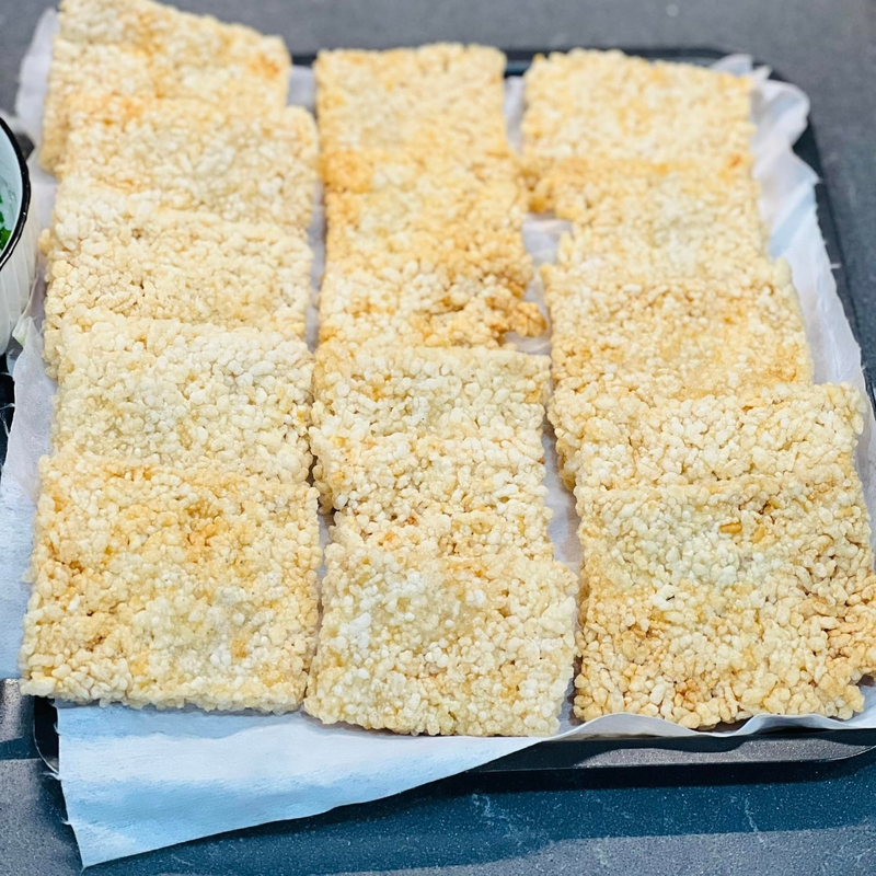 cách làm cơm cháy kho quẹt