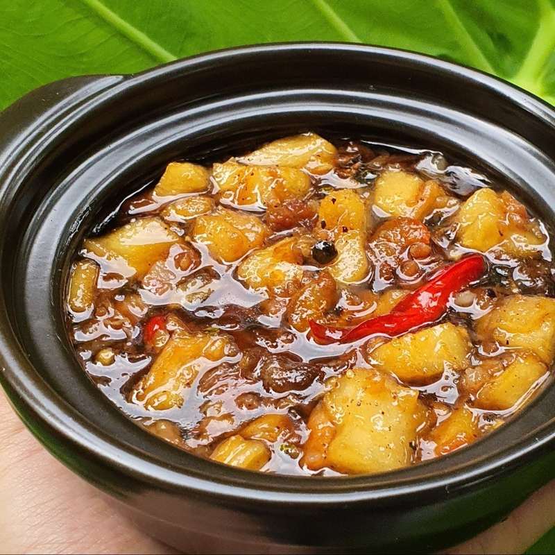làm cơm cháy kho quẹt