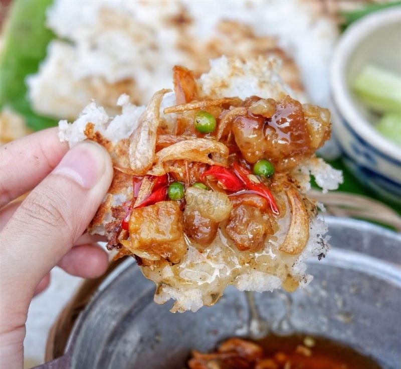 cơm cháy kho quẹt mặn ngọt