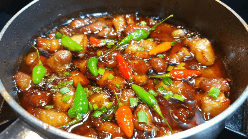 Cách nấu thịt kho quẹt