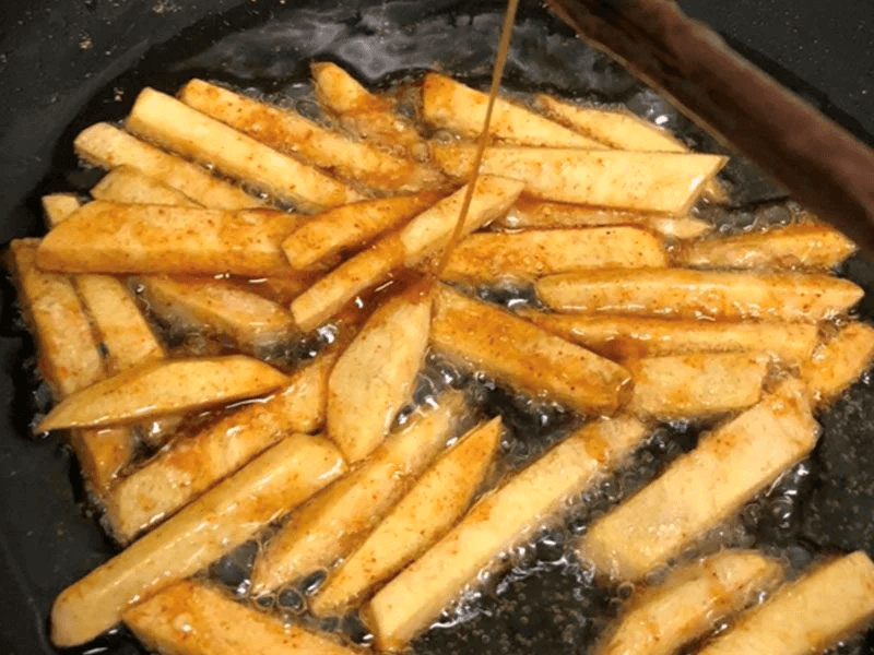 Khoai môn chiên nước mắm nhĩ