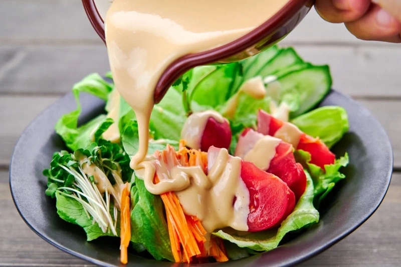 xốt mayonnaise chanh leo và mật ong