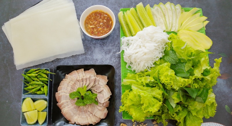 cách làm nước mắm chấm bánh tráng cuốn thịt heo